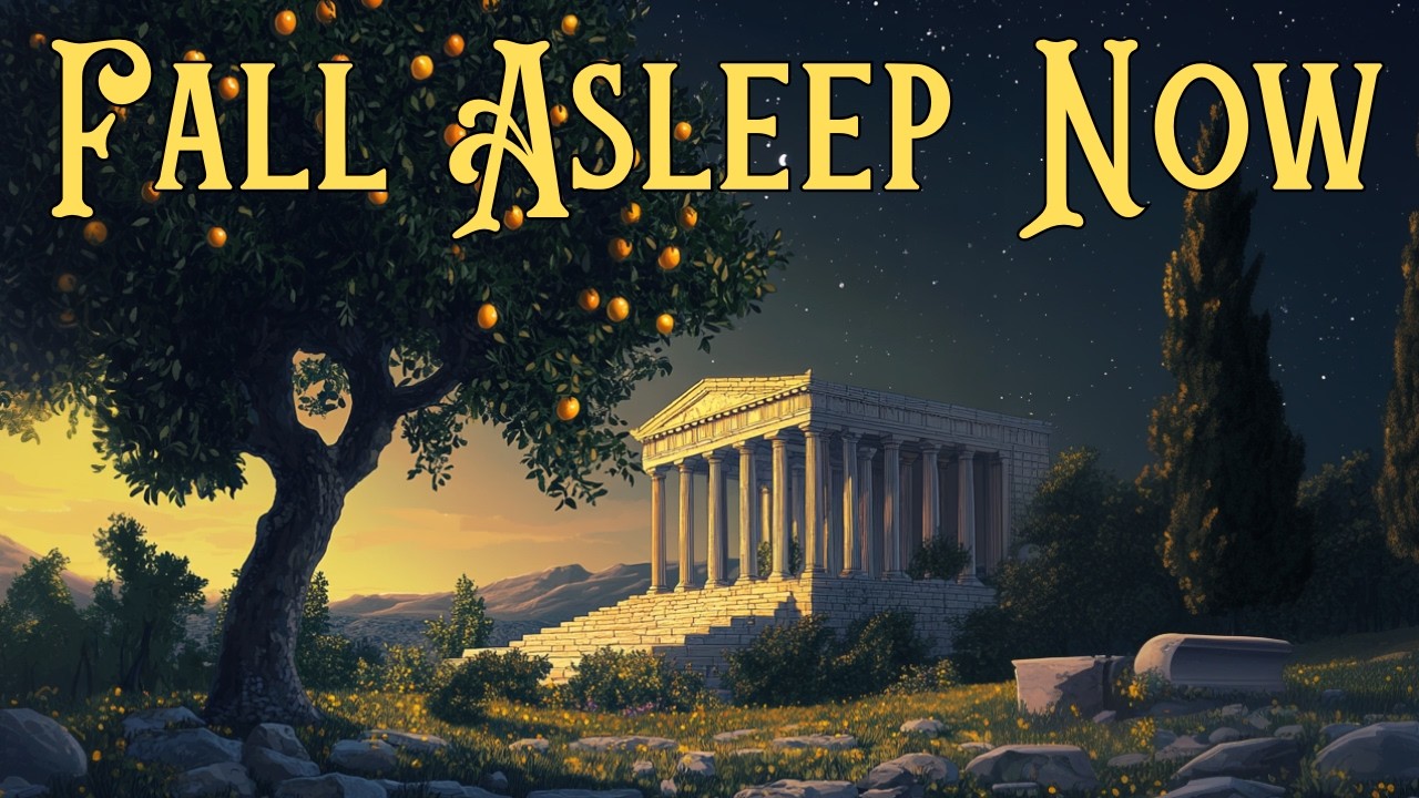 😴 R A I N Y Magical Story | Hercules and the Golden Apples | Bedtime Story for Grown Ups