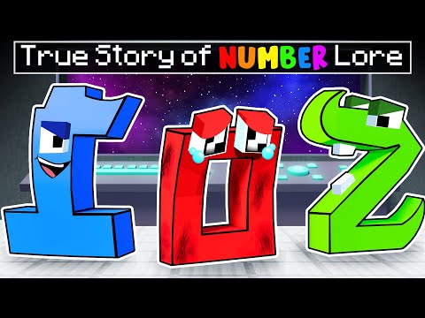 PrincessHana - TRUE Story of the NUMBER LORE in Minecraft!