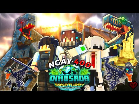 400 NGÀY TRUY TÌM KHỦNG LONG ĐỘT BIẾN TRONG MINECRAFT - QUÁI THÚ D-REX TRỞ LẠI!