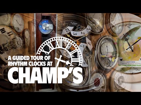 Rhythm Clocks At Champ's Clock Shop: A Guided Tour! | October 2024