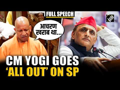 CM Yogi Adityanath goes ‘all out’ on Samajwadi Party & Opposition in UP Assembly Budget session