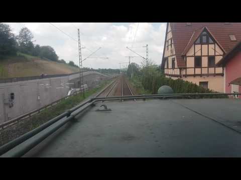 Abschied von der Spessartrampe 25.05.2017 (194 158) Führerstandsmitfahrt