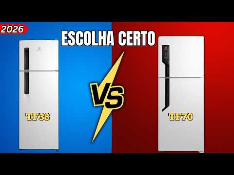 ELECTROLUX TF38 vs TF70: Qual GELADEIRA ELECTROLUX FROST FREE Vale Mais a Pena em 2026?