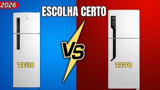 ELECTROLUX TF38 vs TF70: Qual GELADEIRA ELECTROLUX FROST FREE Vale Mais a Pena em 2026?
