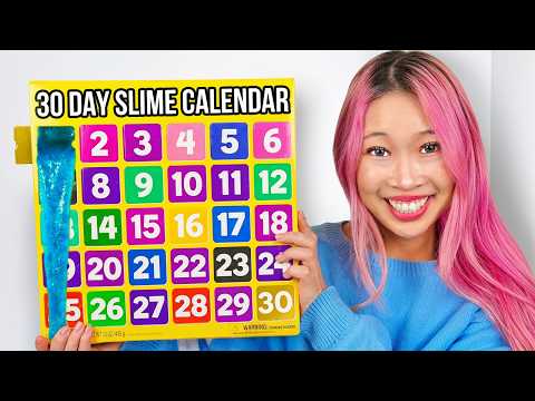 ¡Compré todos los calendarios de adviento de Slime!