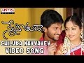 Chiluka Navvavey Full Video Song Snehithuda Video Songs Nani Madhavilatha