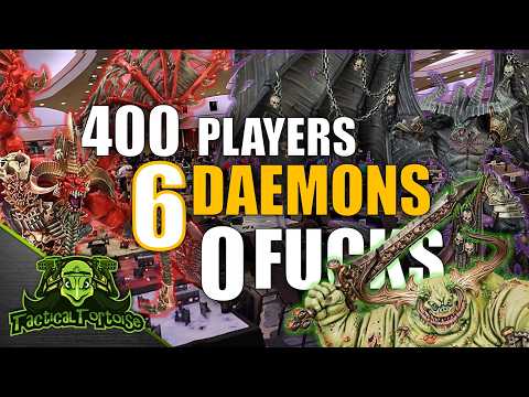 6 GIANT MONSTERS at a 40k Supermajor to appease the voices in my head | 40k Tournament Batrep