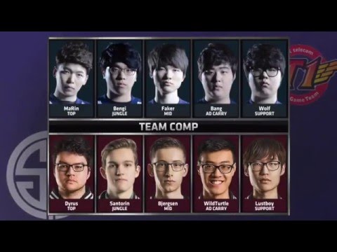 TSM vs SKT   Bjergsen vs Faker   MSI 2015 Full Game