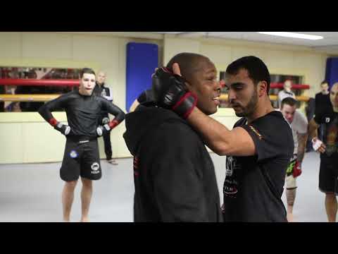 MMA Clinic Stand up basics, punching, clinching and Kneeing. by Ivan Hippolyte, Vos Gym, Amsterdam.