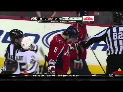 Alex Ovechkin rocks Malkin 12/23/10