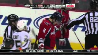 Alex Ovechkin rocks Malkin 12/23/10 Alex Ovechkin rocks Malkin 12/23/10