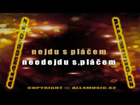 KJ1634 GOTT KAREL-Jen se hádej (Karaoke verze)