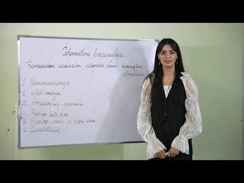 İdarəetmə Bacarıqları: Komandada liderlik bacarıqları