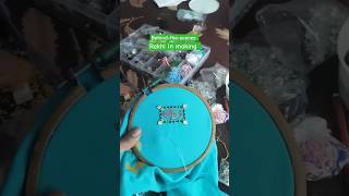 Rakhi in making #embroidery #rakhi #rakhifestival #rakhi2023 #handmade