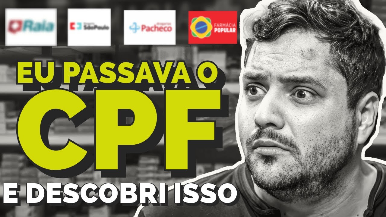 O que acontece quando você informa o CPF na FARMÁCIA?