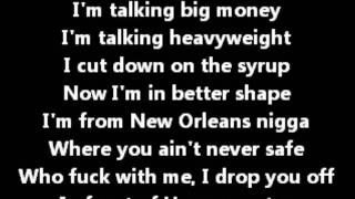 Lil Wayne - Rollin&#39; [ Lyrics on Screen]