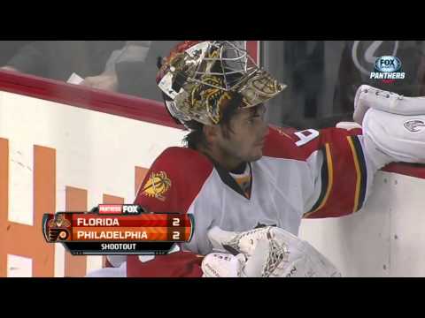 Jose Theodore Philadelphia Flyers game