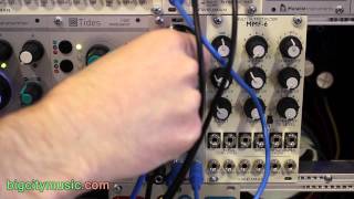 Video thumbnail for Pittsburgh Modular LPG triple Lowpass Gate module by bigcitymusic