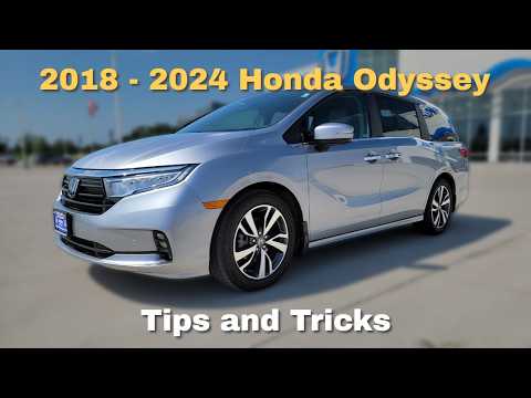 Your 2018- 2024 Honda Odyssey Has These Features? Most Owners Don't Know! #honda #automobile
