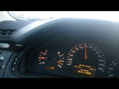 Разгон Mersedes W210 E240 2000г