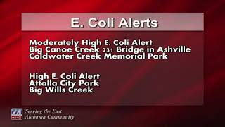 E.Coli Levels Could be Affected by Storms