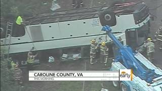 Deadly bus accident in Virginia, 4 dead