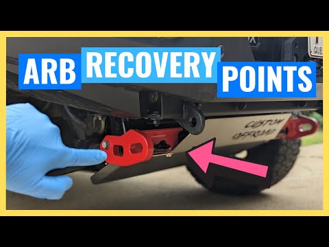 How To INSTALL ARB RECOVERY POINTS to 21+ ISUZU D-MAX | New D-MAX Build Series #47