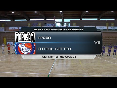 APOSA BOLOGNA VS FUTSAL GATTEO - SERIE C1 EMILIA ROMAGNA 2024/2025 GIORNATA 3 - 05/10/2024