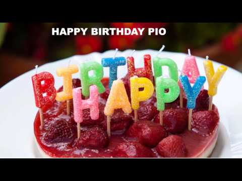 Pio  Cakes Pasteles - Happy Birthday