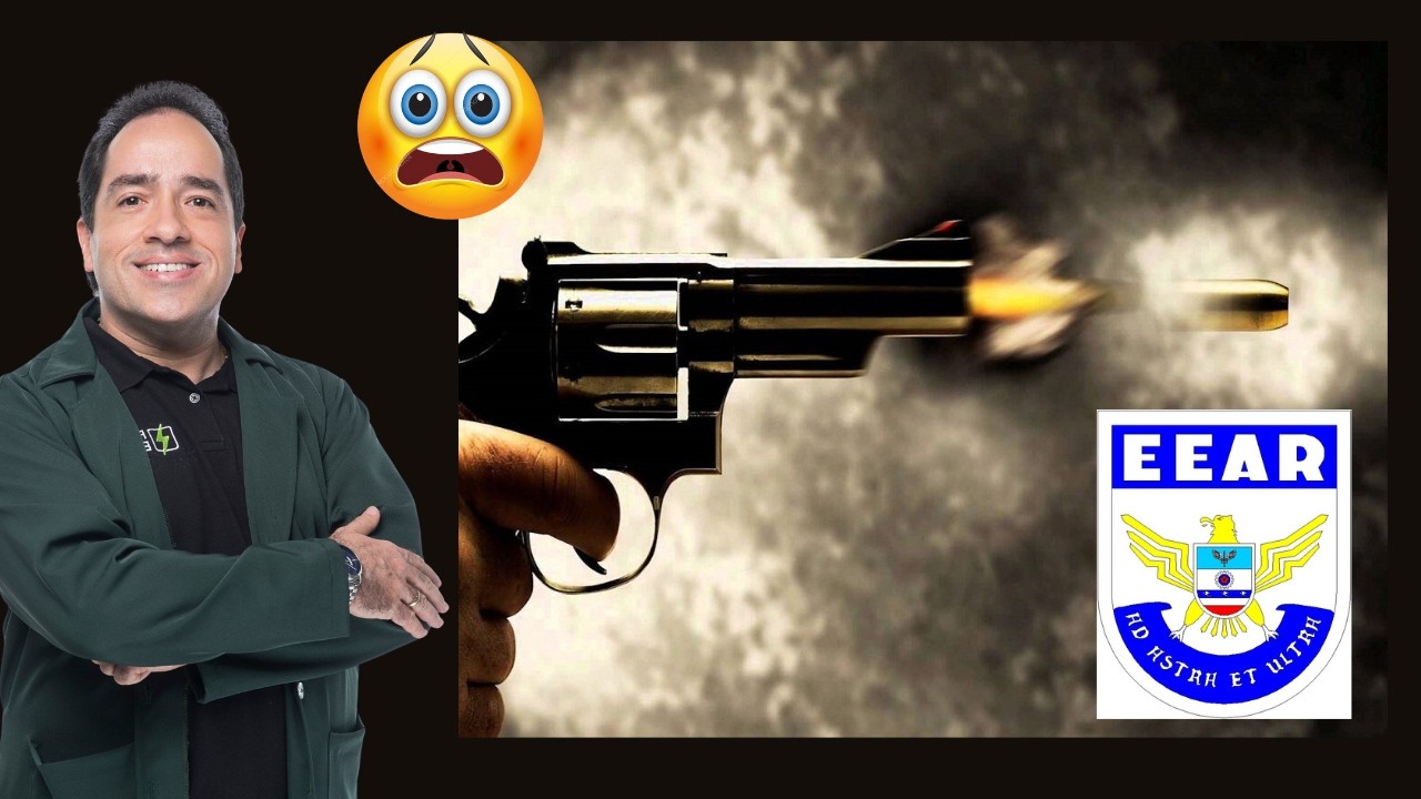 EEAR 2009 | Um projétil cujo calibre, ou seja, o diâmetro é de 8 mm e possui massa igual a 6g inicia