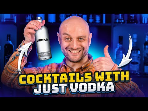 Vodka Cocktails — Just vodka and no other alcohol @TheDrCork