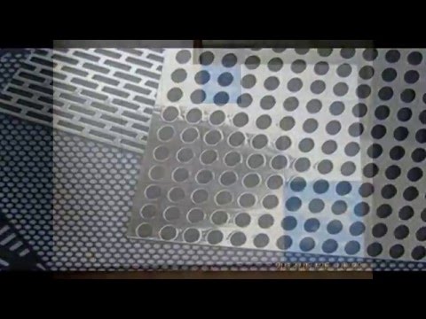 Stainless steel punching hole perforated metal sheets