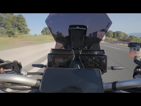 Yamaha tracer 9 2022 Top speed