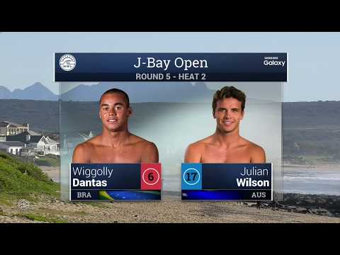 Julian Wilson vs Wiggolly Dantas - 2015 J-Bay Open | Round 5 Heat 2