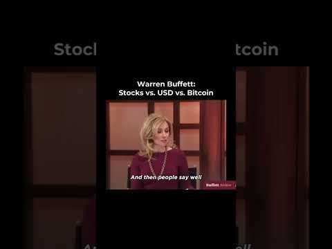 Warren Buffett isn’t a fan of Bitcoin.  #WarrenBuffett #Bitcoin #Stocks #Investing #Finance #Crypto