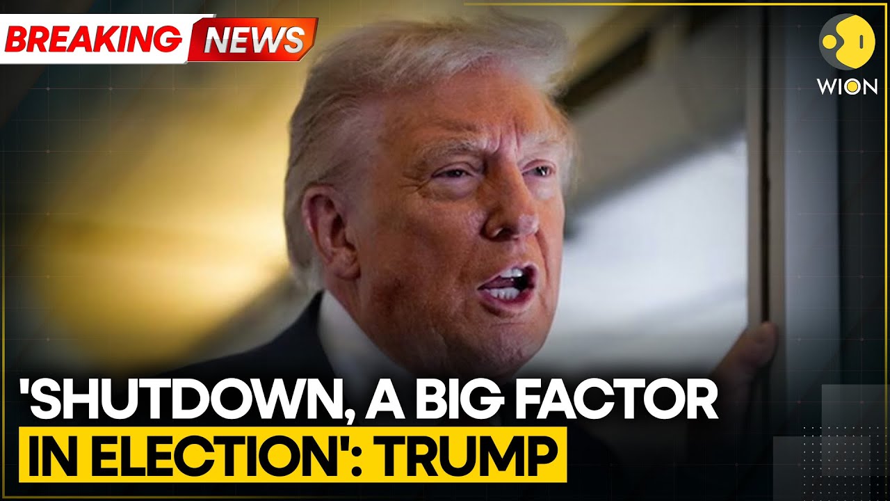 BREAKING: Trump Addresses Republican Senators | Blames Democrats For Shutdown | WION