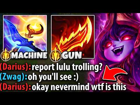 The enemy Darius thought I was trolling with Lulu top... but then I destroyed him