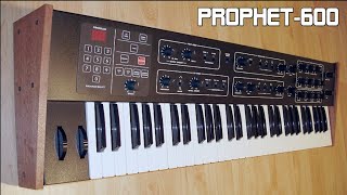 Video thumbnail for Sequential Prophet-600 Analog Synthesizer (1982) sound demo sequence & soft pad (no fx) by RetroSound