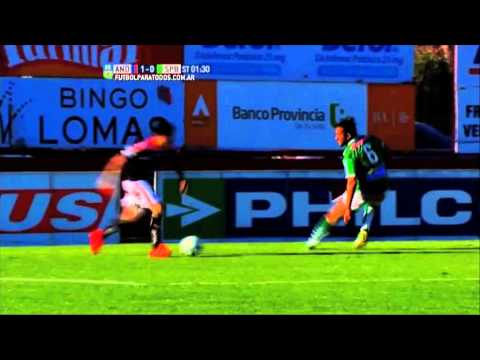 Galeano lo tuvo dos veces. Los Andes - Sp. Belgrano. Fecha 33. B Nacional 2015. FPT