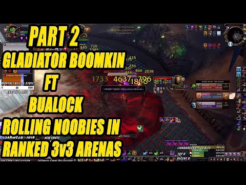 SHADOWLANDS GLADIATOR BOOMKIN FT AFFI WARLOCK & DISCO PRIEST 3v3 RANKED ARENAS - PVP 9.0.2 - Vol 2.0