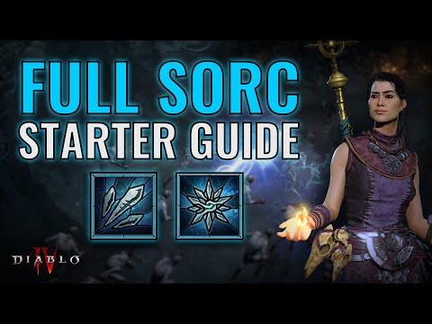 FULL SORCERER STARTER GUIDE | Best Leveling Build, Aspects & Tips | Diablo 4