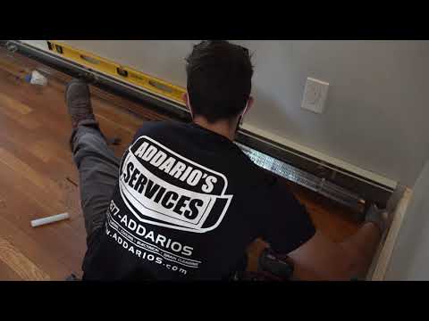 Baseboard heating system [forced hot water]