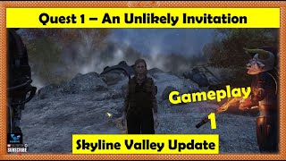 Fallout 76 Skyline Valley Update - An Unlikely Invitation - Listen Vault tech and find the source