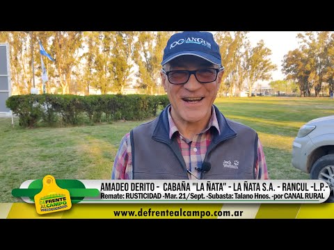 AMADEO DERITO  - CABAÑA "LA ÑATA" - REMATE RUSTICIDAD 1 -