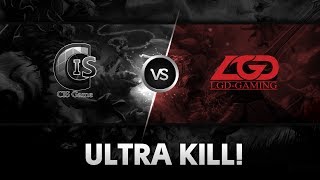 Ultra Kill! by  Black^ vs LGD Gaming @ The International 2014 China