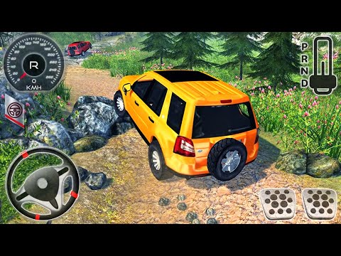4x4 Offroad SUV Hill Mountain Drive - Heavy Jeep Driving Simulator - Android GamePlay