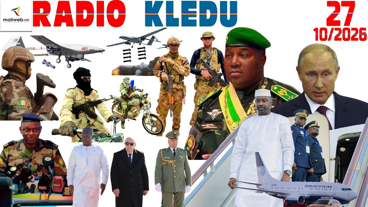 La Revue de Presse de la RADIO KLEDU du 27 Octobre 2026