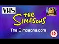 Opening To The Simpsons Com UK VHS 2000