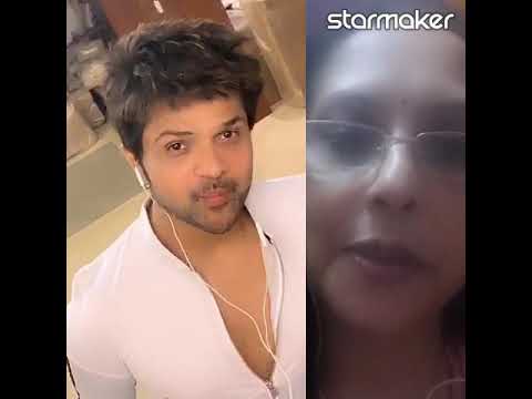 My duet with Himesh ji on starmaker app
