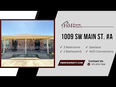 Main SW 1009 / Villegas - JT - Video 2 of 2